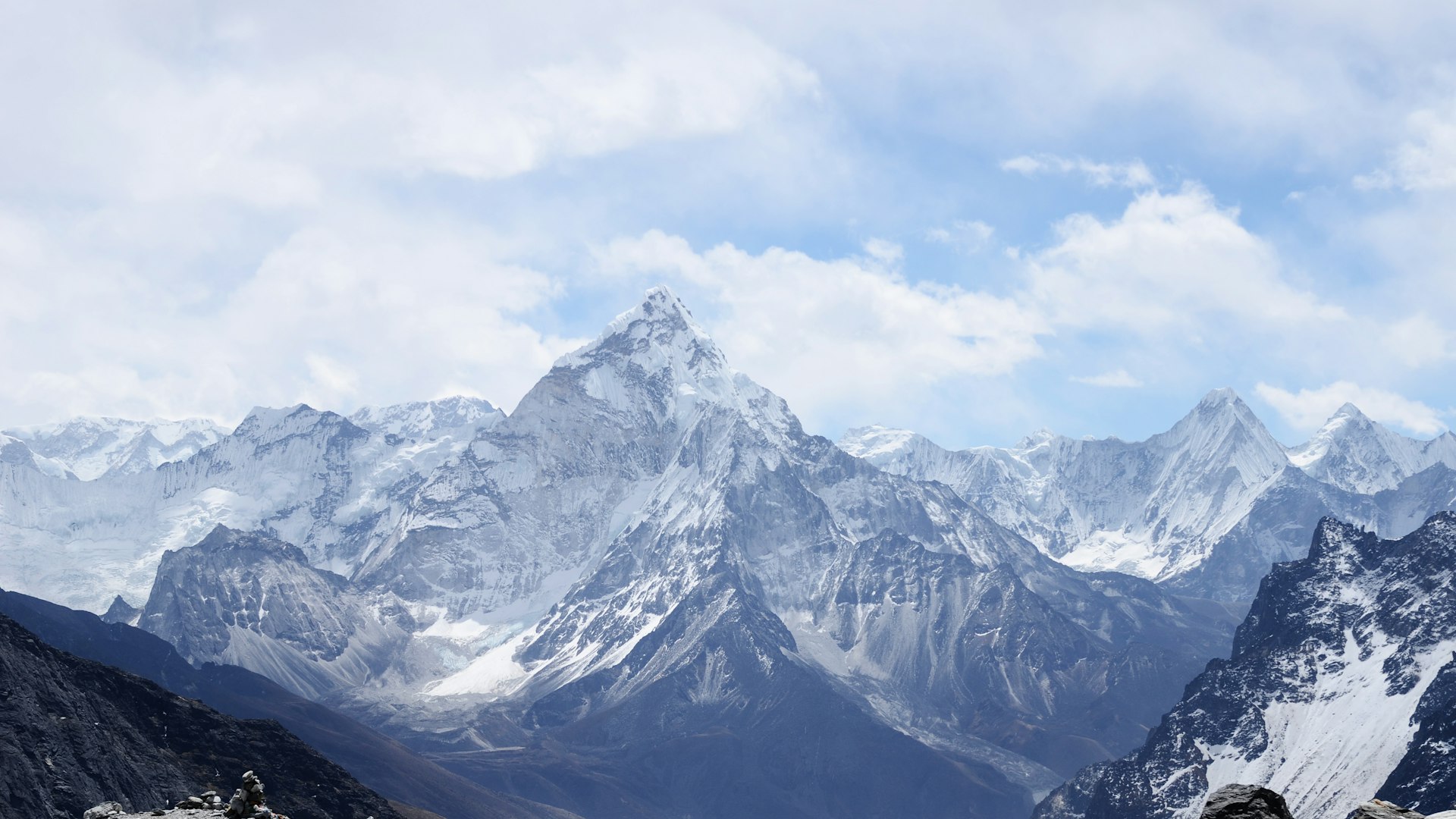 The Himalayas at first light